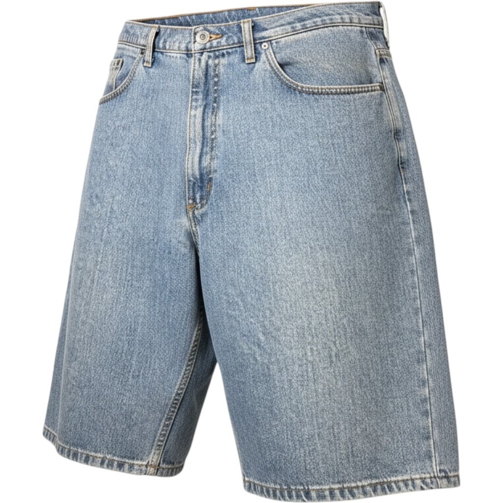 Polo Jeans Co Ralph Lauren Shorts Mens 40 Blue Excellent Denim Banner Short